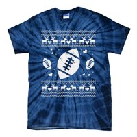 Football Ugly Christmas Sweater Ball Sport Player Boy Gift Tie-Dye T-Shirt