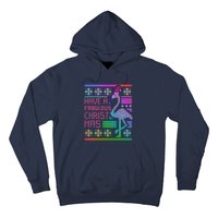 Flamingo Ugly Christmas Hoodie