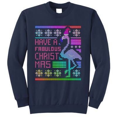 Flamingo Ugly Christmas Sweatshirt