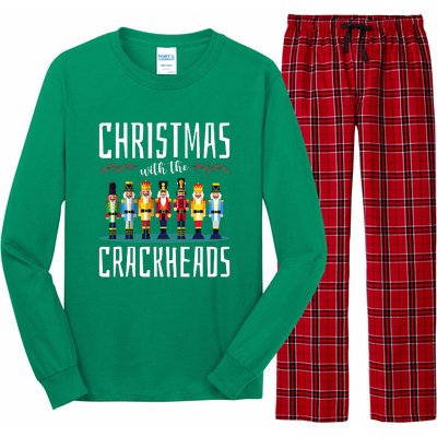 Family Ugly Christmas With The Crackheads Long Sleeve Pajama Set