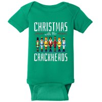 Family Ugly Christmas With The Crackheads Baby Bodysuit