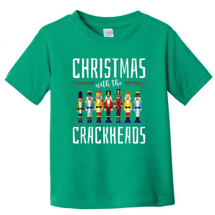 Family Ugly Christmas With The Crackheads Toddler T-Shirt