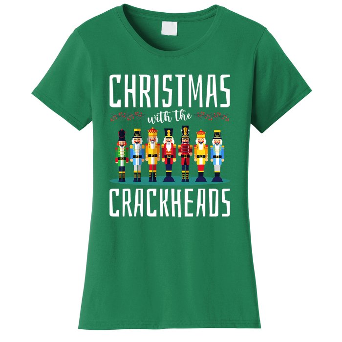 Family Ugly Christmas With The Crackheads Women's T-Shirt