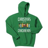 Family Ugly Christmas With The Crackheads Kids Hoodie