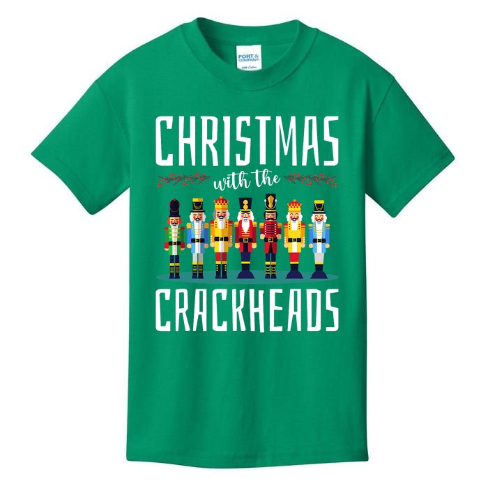 Family Ugly Christmas With The Crackheads Kids T-Shirt