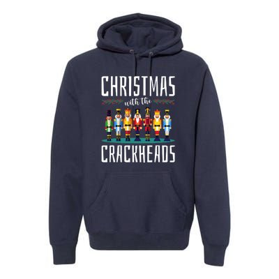 Family Ugly Christmas With The Crackheads Premium Hoodie