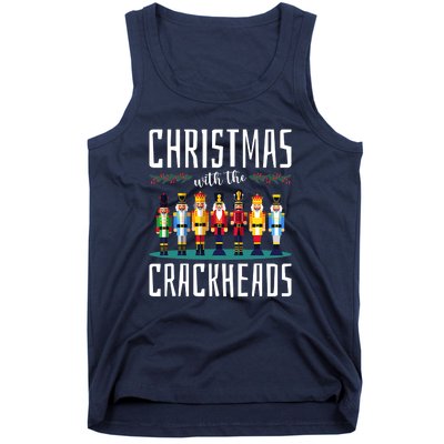 Family Ugly Christmas With The Crackheads Tank Top