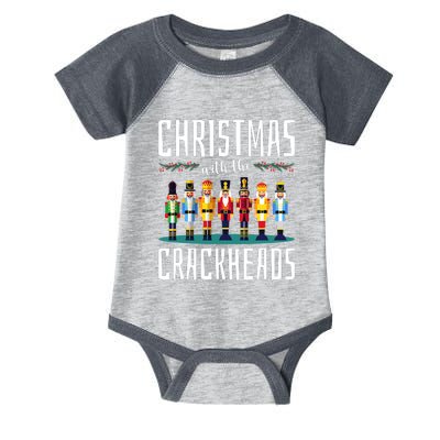 Family Ugly Christmas With The Crackheads Infant Baby Jersey Bodysuit