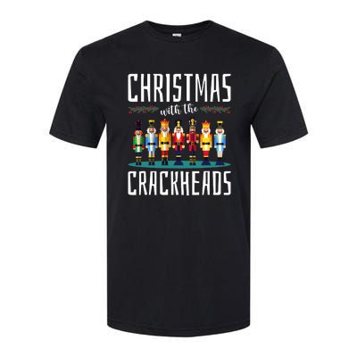 Family Ugly Christmas With The Crackheads Softstyle CVC T-Shirt