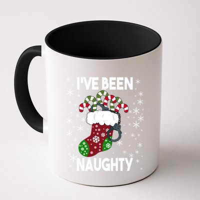 Funny Ugly Couples Christmas IVe Been Naughty Gift Mug