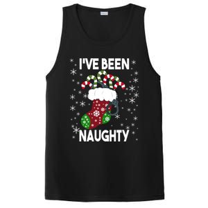 Funny Ugly Couples Christmas IVe Been Naughty Gift PosiCharge Competitor Tank