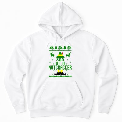 Funny Ugly Christmas Sweater Son Of A Nutcracker Hoodie