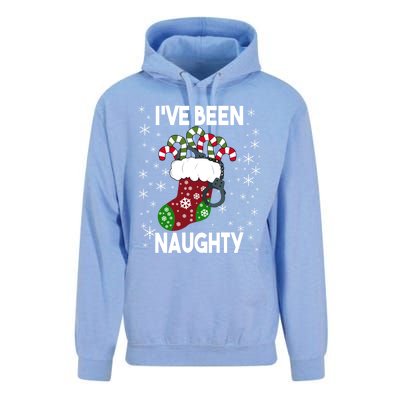 Funny Ugly Couples Christmas IVe Been Naughty Gift Unisex Surf Hoodie