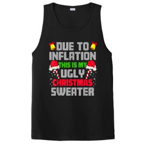 Funny Ugly Christmas Sweaters Shirt Santa Xmas PosiCharge Competitor Tank