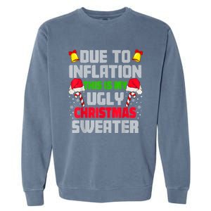 Funny Ugly Christmas Sweaters Shirt Santa Xmas Garment-Dyed Sweatshirt