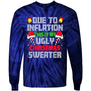 Funny Ugly Christmas Sweaters Shirt Santa Xmas Tie-Dye Long Sleeve Shirt