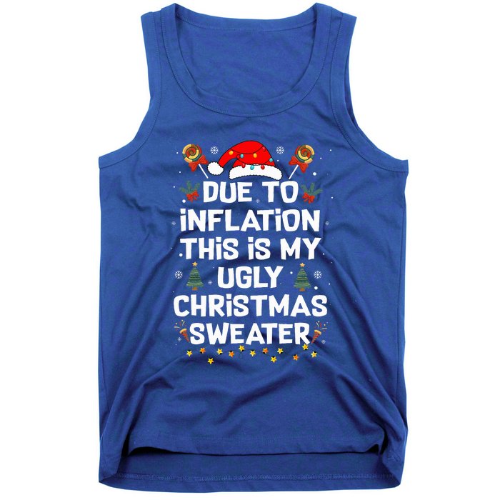 Funny Ugly Christmas Sweater  Couples Matching Xmas  Tank Top