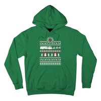 Firefighter Ugly Christmas Sweater Hoodie