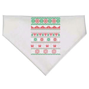 Feminist Ugly Christmas Sweater Feminist Af Costume Great Gift USA-Made Doggie Bandana