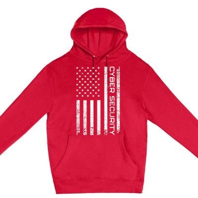 Funny Usa Cyber Security Art Anti Malware Geek Premium Pullover Hoodie