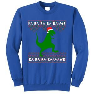 Funny Ugly Christmas Tyrannosaurus Rex Dinosaur Cute Gift Sweatshirt