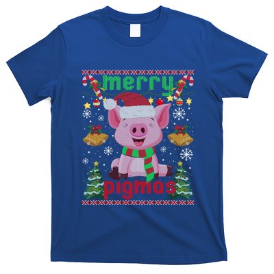 Funny Ugly Christmas Merry Pigmas Gift T-Shirt