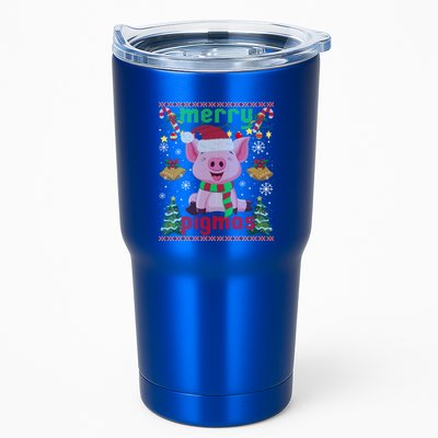 Funny Ugly Christmas Merry Pigmas Gift Tumbler