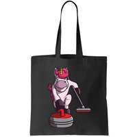 Funny Unicorn Curling Design For Men Women Curling Player Bag