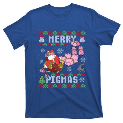 Funny Ugly Christmas Merry Pigmas Gift T-Shirt