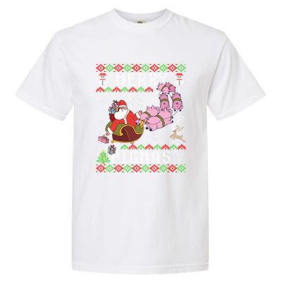 Funny Ugly Christmas Merry Pigmas Gift Garment-Dyed Heavyweight T-Shirt