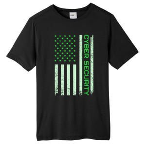 Funny Usa Cyber Security Art For Anti Malware Geek Gift Tall Fusion ChromaSoft Performance T-Shirt