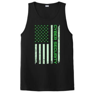 Funny Usa Cyber Security Art For Anti Malware Geek Gift PosiCharge Competitor Tank