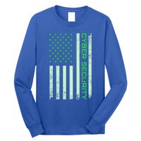 Funny Usa Cyber Security Art For Anti Malware Geek Gift Long Sleeve Shirt