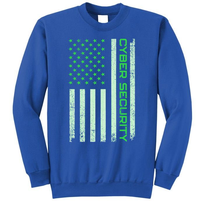 Funny Usa Cyber Security Art For Anti Malware Geek Gift Sweatshirt