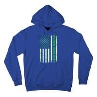 Funny Usa Cyber Security Art For Anti Malware Geek Gift Tall Hoodie