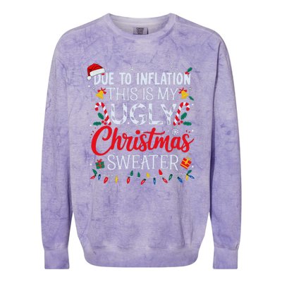 Funny Ugly Christmas Sweatercouples Matching Xmas Colorblast Crewneck Sweatshirt