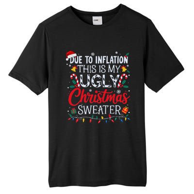 Funny Ugly Christmas Sweatercouples Matching Xmas Tall Fusion ChromaSoft Performance T-Shirt