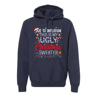 Funny Ugly Christmas Sweatercouples Matching Xmas Premium Hoodie