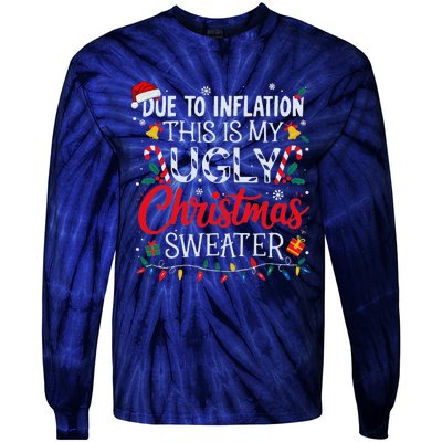 Funny Ugly Christmas Sweatercouples Matching Xmas Tie-Dye Long Sleeve Shirt