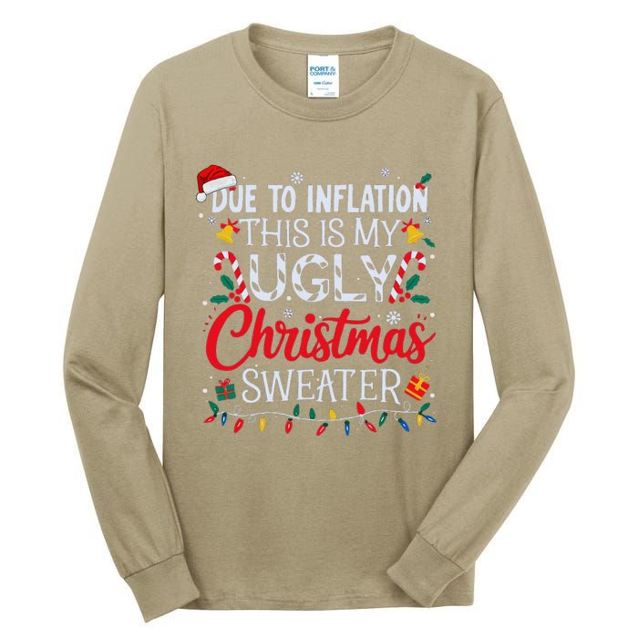 Funny Ugly Christmas Sweatercouples Matching Xmas Tall Long Sleeve T-Shirt