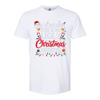 Funny Ugly Christmas Sweatercouples Matching Xmas Softstyle CVC T-Shirt