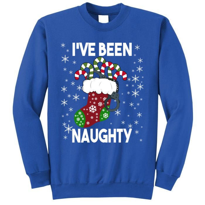 Funny Ugly Couples Christmas IVe Been Naughty Gift Sweatshirt