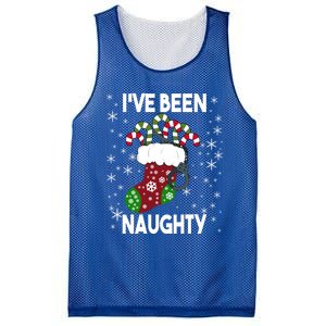 Funny Ugly Couples Christmas IVe Been Naughty Gift Mesh Reversible Basketball Jersey Tank