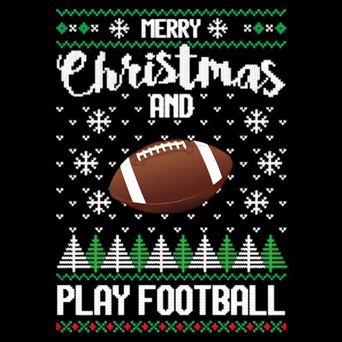 Football Ugly Christmas Backpack