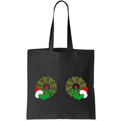 Funny Ugly Christmas Matching Couple Chest Design Bag