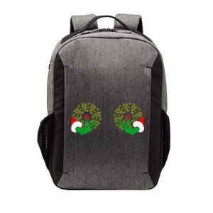 Funny Ugly Christmas Matching Couple Chest Design Vector Backpack