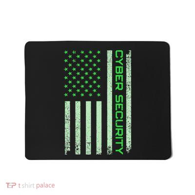 Funny Usa Cyber Security Art For Women Anti Malware Geek Mousepad