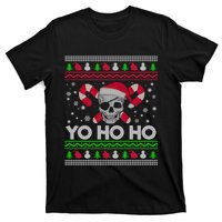 Funny Ugly Christmas Santa Pirate Yo Ho Ho Gift T-Shirt