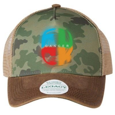 Fuck All Cancer Legacy Tie Dye Trucker Hat