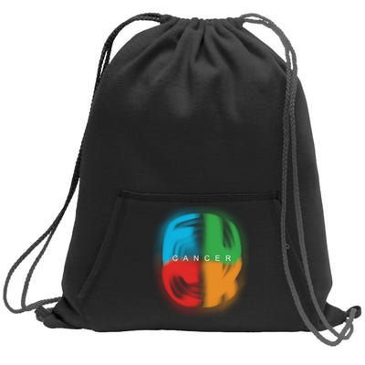 Fuck All Cancer Sweatshirt Cinch Pack Bag